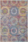 Nourison Global Vintage GLB05 Multicolor Area Rug 4' X 6'