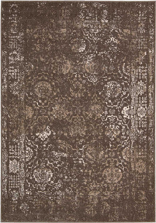 Nourison Glistening Nights MA510 Grey Area Rug by Michael Amini 6' X 8'