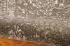 Nourison Glistening Nights MA510 Grey Area Rug by Michael Amini 6' X 8' Texture Shot