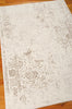 Nourison Glistening Nights MA510 Ivory Area Rug by Michael Amini 6' X 8' Floor Shot