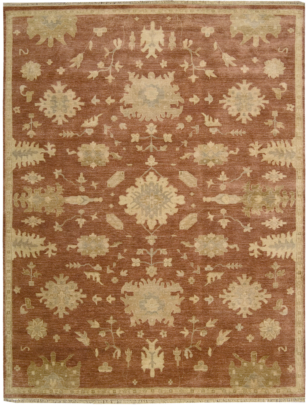 Nourison Grand Estate GRA03 Persimmon Area Rug – Incredible Rugs and Decor