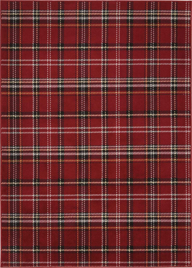 Nourison Grafix GRF03 Red Area Rug main image