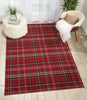 Nourison Grafix GRF03 Red Area Rug Room Image Feature