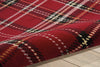 Nourison Grafix GRF03 Red Area Rug Detail Image