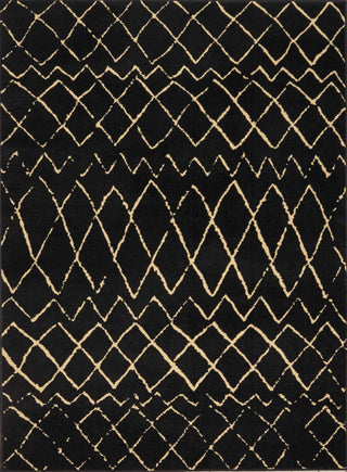 Nourison Grafix GRF04 Black Area Rug main image