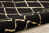 Nourison Grafix GRF04 Black Area Rug Detail Image