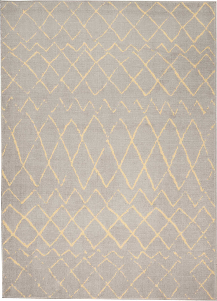 Nourison Grafix GRF04 Grey Area Rug main image