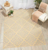 Nourison Grafix GRF06 Cream Area Rug Room Image