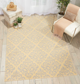 Nourison Grafix GRF06 Cream Area Rug Room Image