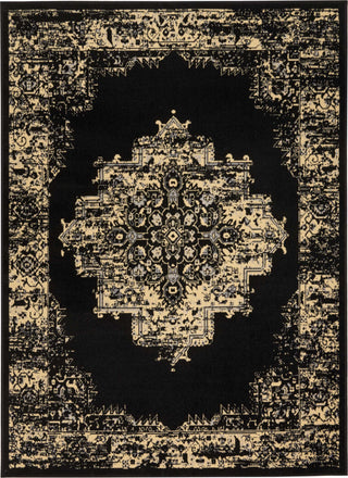 Nourison Grafix GRF14 Black Area Rug main image