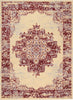 Nourison Grafix GRF14 Cream Red Area Rug main image