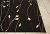 Nourison Grafix GRF15 Black Area Rug Detail Image