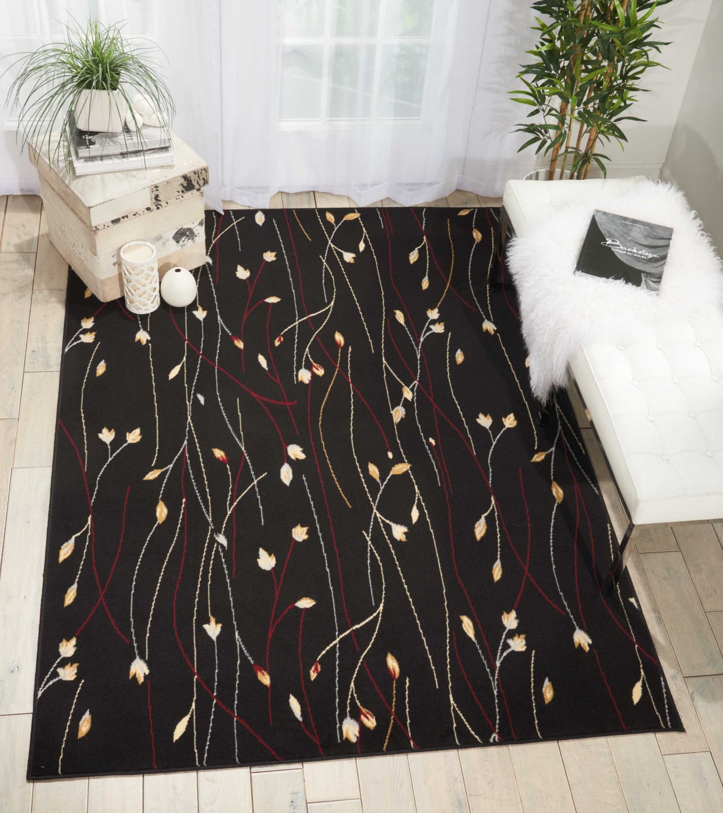 Nourison Grafix GRF15 Black Area Rug – Incredible Rugs and Decor