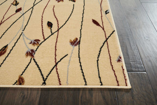 Nourison Grafix GRF15 Cream Area Rug Detail Image