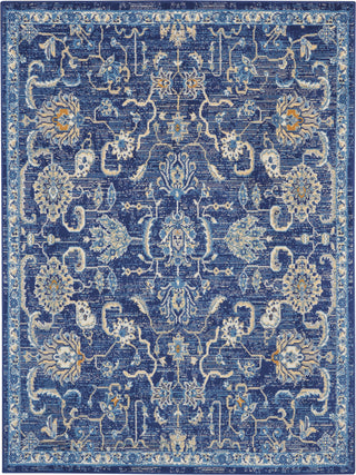 Nourison Grafix GRF24 Navy Area Rug main image