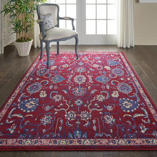 Nourison Grafix GRF36 Red Area Rug 5' X 7'