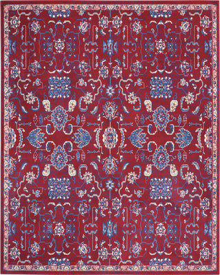 Nourison Grafix GRF36 Red Area Rug 8' X 10'