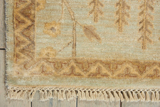 Nourison Grand Estate GRA02 Sky Area Rug Corner Image