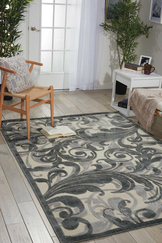 Nourison Graphic Illusions GIL01 Multicolor Area Rug Room Image