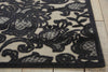 Nourison Graphic Illusions GIL02 Pewter Area Rug Detail Image