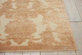 Nourison Graphic Illusions GIL03 Light Gold Area Rug Detail Image