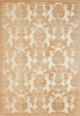 Nourison Graphic Illusions GIL03 Light Gold Area Rug 5'3'' X 7'5''