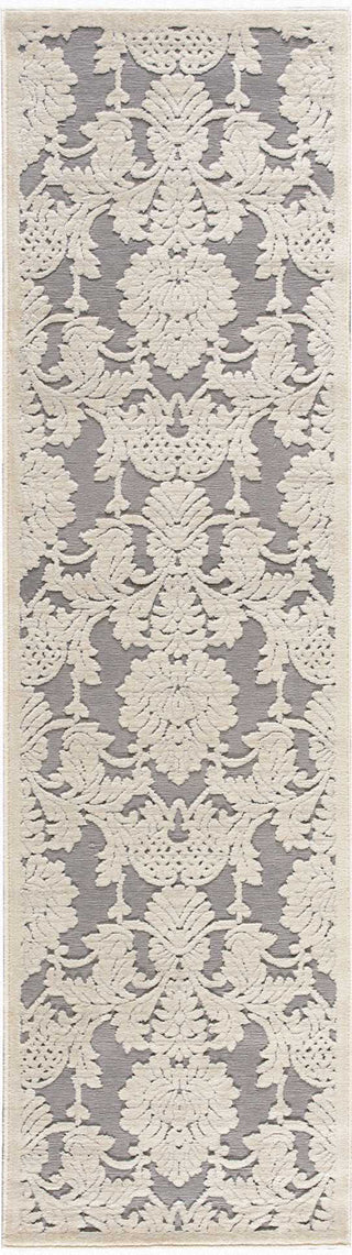 Nourison Graphic Illusions GIL03 Nickel Area Rug Runner Image