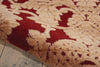 Nourison Graphic Illusions GIL03 Red Area Rug Detail Image