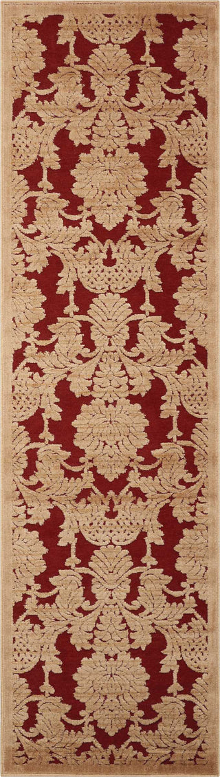 Nourison Graphic Illusions GIL03 Red Area Rug