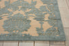 Nourison Graphic Illusions GIL03 Teal Area Rug Detail Image