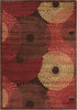 Nourison Graphic Illusions GIL04 Brown Area Rug