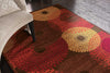 Nourison Graphic Illusions GIL04 Brown Area Rug Room Image Feature