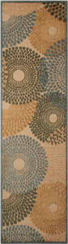 Nourison Graphic Illusions GIL04 Teal Area Rug