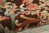 Nourison Graphic Illusions GIL06 Brown Area Rug Detail Image