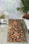 Nourison Graphic Illusions GIL06 Brown Area Rug Room Image