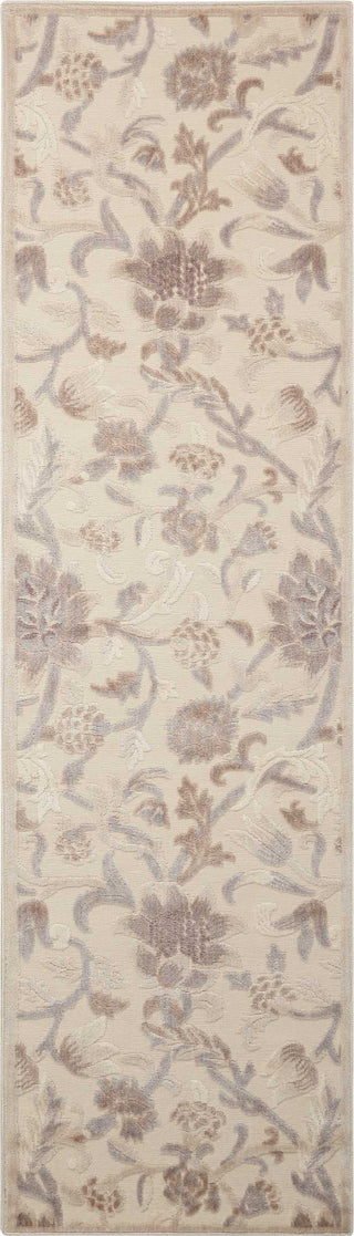 Nourison Graphic Illusions GIL06 Ivory Area Rug Runner Image