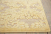 Nourison Graphic Illusions GIL07 Yellow Area Rug Detail Image