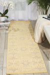 Nourison Graphic Illusions GIL07 Yellow Area Rug Room Image Feature