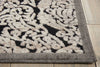Nourison Graphic Illusions GIL09 Black Area Rug Detail Image