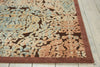 Nourison Graphic Illusions GIL09 Chocolate Area Rug Detail Image