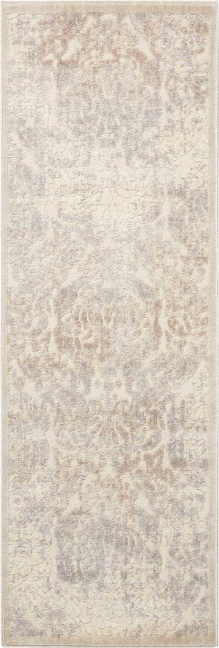 Nourison Graphic Illusions GIL09 Ivory Area Rug Runner