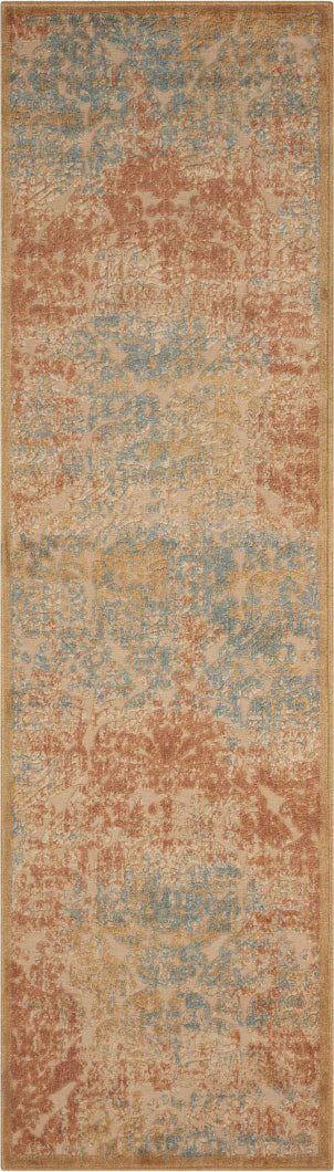 Nourison Graphic Illusions GIL09 Light Gold Area Rug