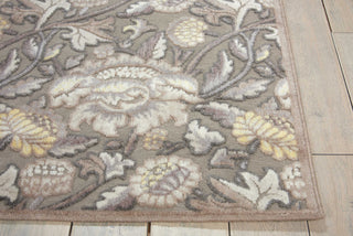 Nourison Graphic Illusions GIL10 Grey Area Rug Detail Image