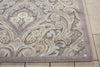 Nourison Graphic Illusions GIL11 Grey Area Rug Detail Image