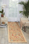 Nourison Graphic Illusions GIL15 Light Gold Area Rug Room Image