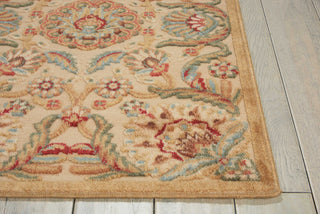 Nourison Graphic Illusions GIL17 Beige Area Rug Detail Image