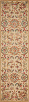 Nourison Graphic Illusions GIL17 Beige Area Rug 2'3'' X 8' Runner