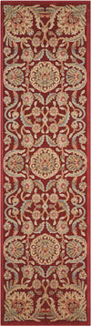 Nourison Graphic Illusions GIL17 Red Area Rug 2'3'' X 8' Runner