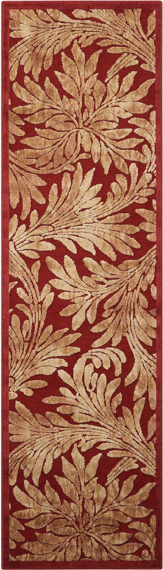 Nourison Graphic Illusions GIL19 Red Area Rug