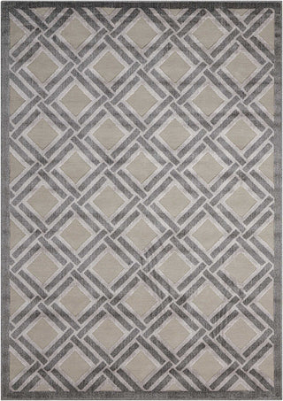 Nourison Graphic Illusions GIL21 Grey Area Rug